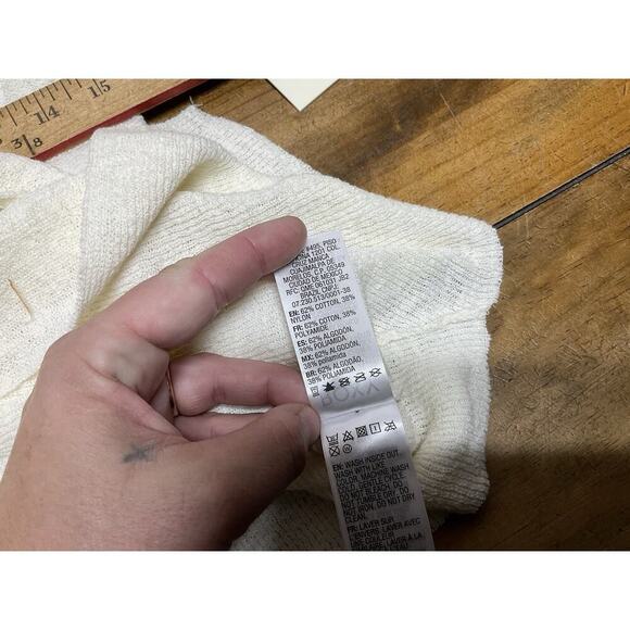 Roxy Wrap Knit Long Sleeve Top Womens Size XL NWT - Picture 13 of 14